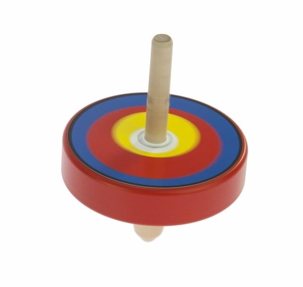 Развивающая игрушка NIC Юла, красный (NIC1582) - Pampik - 7