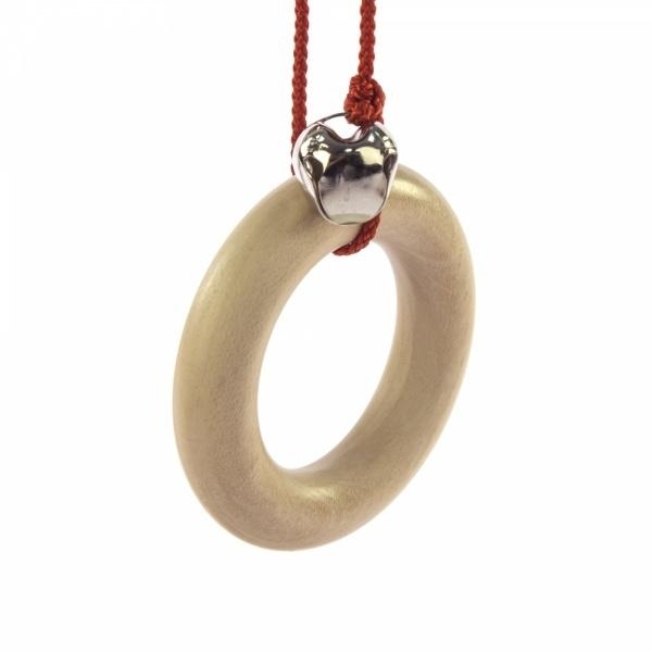 Кліпса для пустушки дерев'яна NIC Карлі (NIC61110) - Pampik - 5