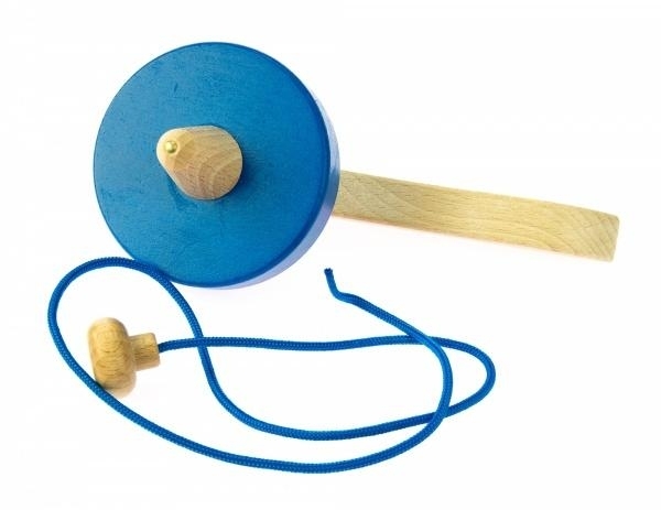 Развивающая игрушка NIC Юла, синий (NIC1583) - Pampik - 3