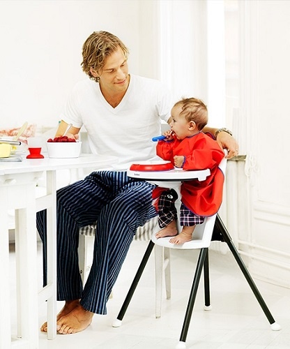 Детская рубашка для игр и кормления BabyBjorn, розовый - Pampik - 3