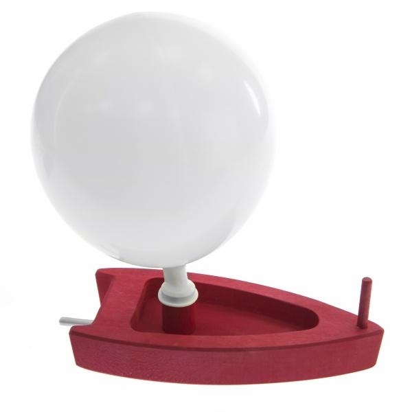 Парусник деревянный NIC, красный (NIC526460) - Pampik - 4