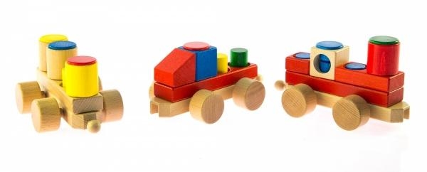 Конструктор NIC Паровозик (NIC2151) - Pampik - 3