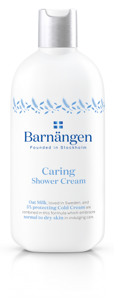 Крем-гель для душу Barnangen Сaring з вівсяним молочком, 400 мл - Pampik
