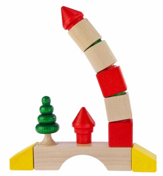 Конструктор дерев'яний NIC, 19 деталей (NIC2112) - Pampik - 2