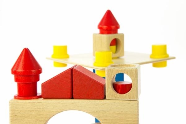 Конструктор деревянный NIC, 44 детали (NIC2101) - Pampik - 3