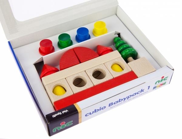 Конструктор деревянный NIC, 20 деталей (NIC2111) - Pampik - 4