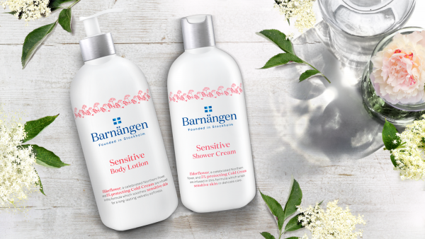 Лосьйон для тіла Barnangen Sensitive з квіткою бузини, 400 мл - Pampik - 2