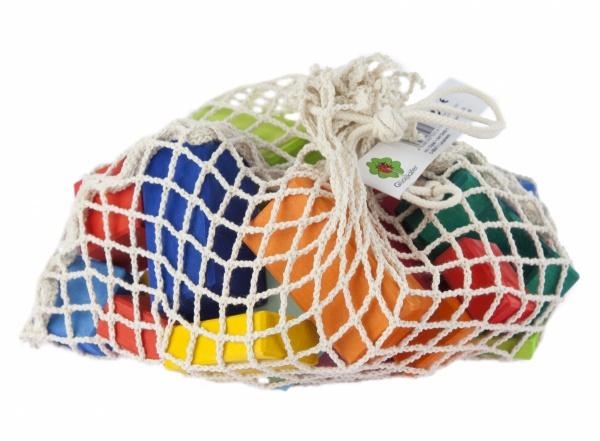 Конструктор дерев'яний NIC Кольоровий замок, 27 деталей (NIC523292) - Pampik - 5