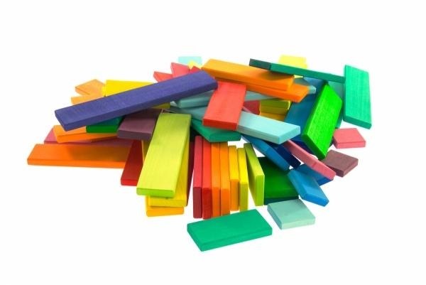 Конструктор дерев'яний NIC Будівельні пластини, 64 деталі (NIC523302) - Pampik - 3