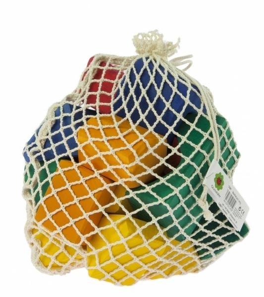 Великий дерев'яний конструктор NIC, різнокольоровий, 17 деталей (NIC523287) - Pampik - 3