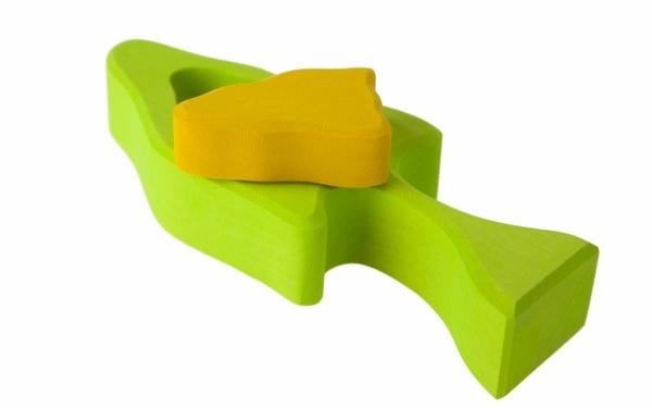 Конструктор дерев'яний NIC Зелене дерево (NIC523080) - Pampik - 6