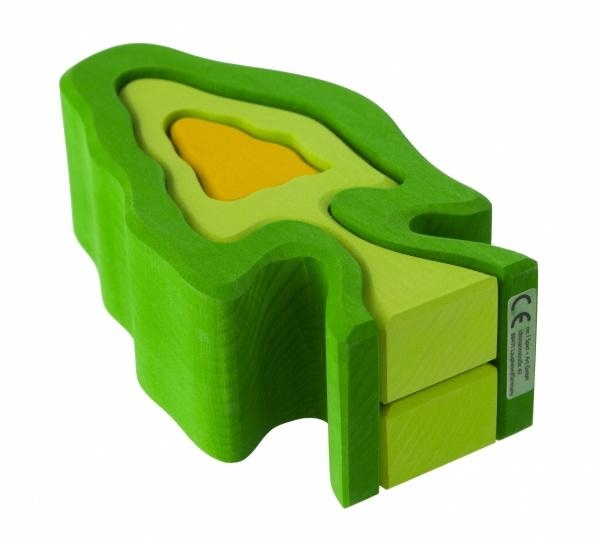 Конструктор дерев'яний NIC Зелене дерево (NIC523080) - Pampik - 3