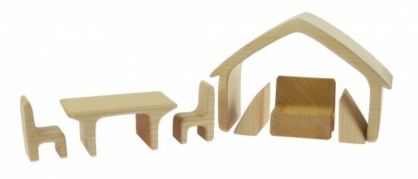 Конструктор деревянный NIC Все в доме (NIC523264) - Pampik - 4