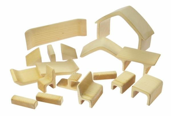 Конструктор деревянный NIC Все в доме (NIC523264) - Pampik - 3