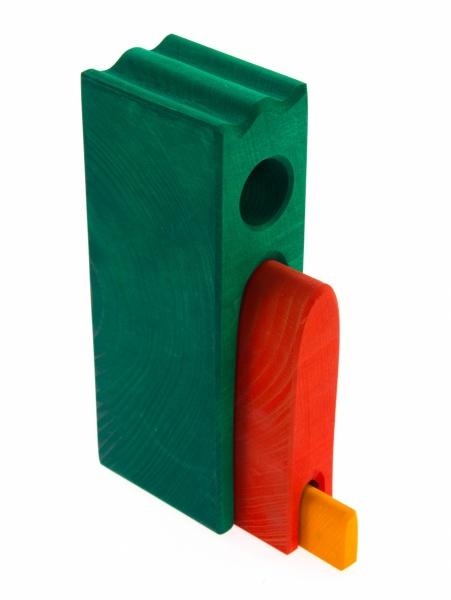 Конструктор дерев'яний NIC Все в замку, зелений (NIC523269) - Pampik - 3