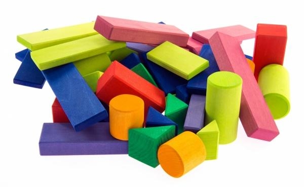 Великий дерев'яний конструктор NIC Прованс, 53 деталі (NIC523305) - Pampik - 5