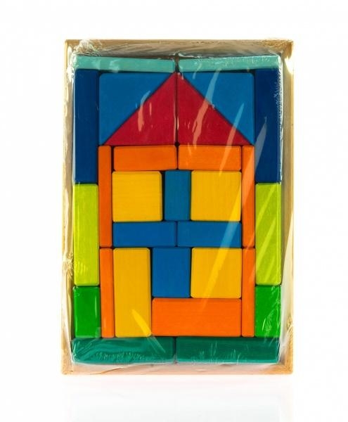 Конструктор деревянный NIC Дом (NIC523276) - Pampik - 6