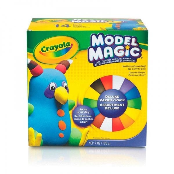Маса для ліплення Crayola Меганабор, 14 кольорів (23-2403) - Pampik