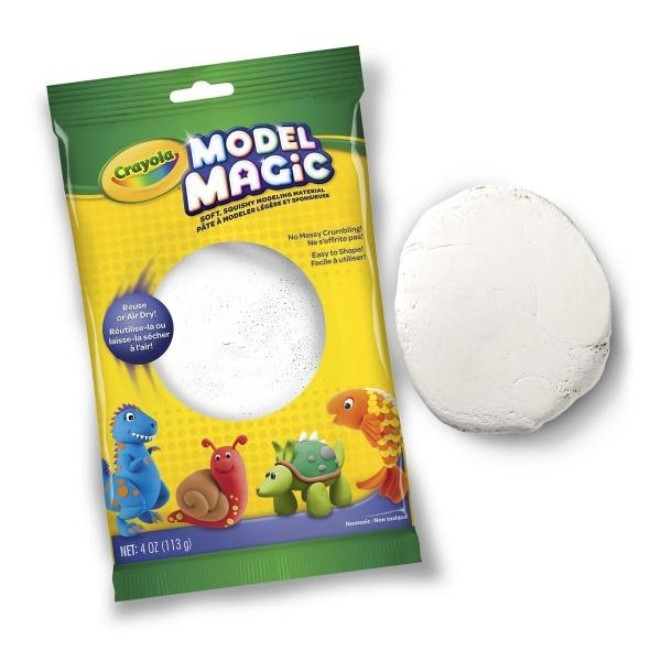 Маса для ліплення Crayola, білий (57-4401) - Pampik