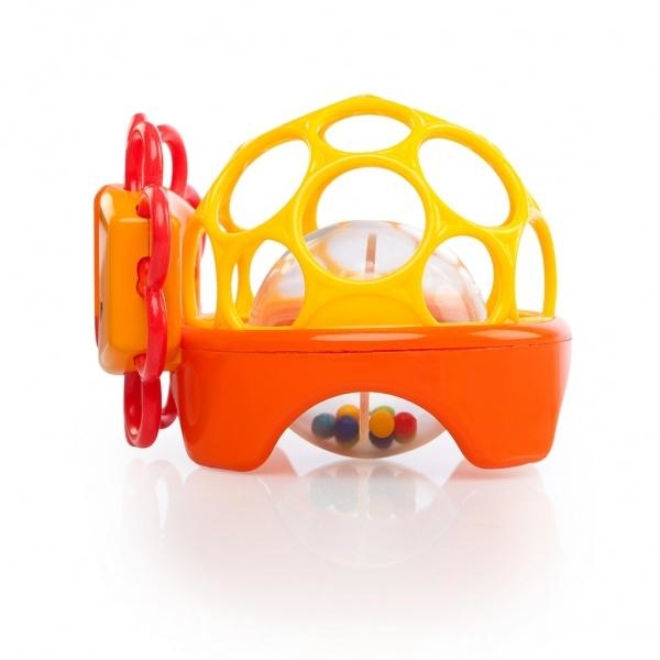 Іграшка-брязкальце Oball Африканські тварини Лев (81517) - Pampik - 2