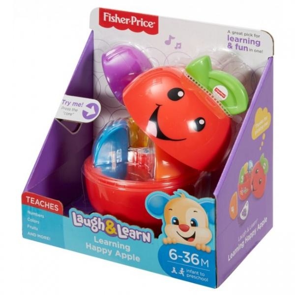 Розвиваюча іграшка Fisher-Price Розумне яблучко, рус. (DYY40) - Pampik - 3