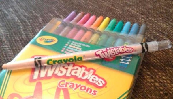 Восковые мелки Crayola Twisables, 12 шт. (52-8530) - Pampik - 2