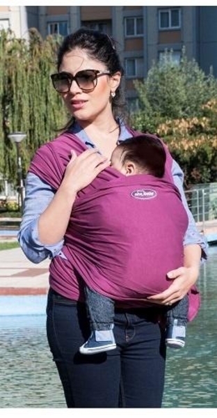 Слінг Sevi bebe, бузковий (562) - Pampik - 2