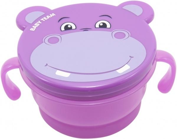 Контейнер для снеків Baby Team Непросипайка, 240 мл (6205) - Pampik - 2