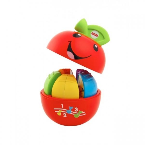 Розвиваюча іграшка Fisher-Price Розумне яблучко, укр. (FLN88) - Pampik - 6
