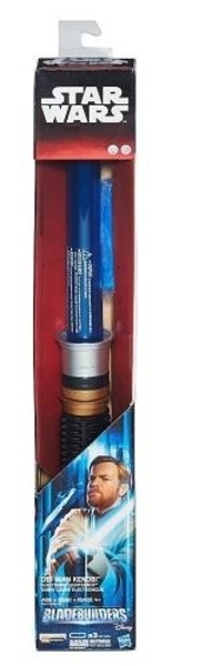 Меч іграшковий Bladebuilders Star Wars, електронний, блакитний (B2919) - Pampik