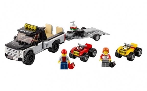 Конструктор LEGO City Гоночная команда, 239 деталей (60148) - Pampik - 3