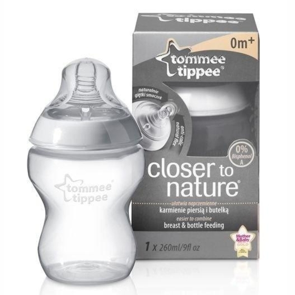 

Бутылочка для кормления Tommee Tippee, 260 мл (15117