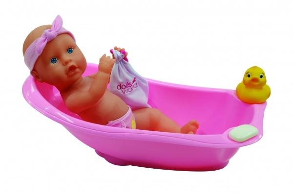 Лялька Dolls World, з набором для купання, 38 см (8855G) - Pampik - 2