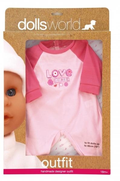 

Набор одежды для куклы Dolls World, розовый (8503