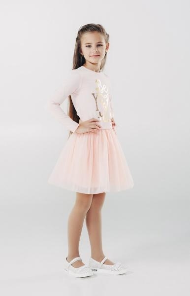 Спідниця Smil Готуємося до свят, фатин, р.116, рожевий (120176) - Pampik - 4