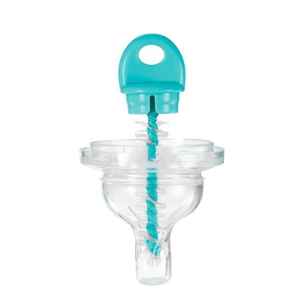 Ершик для чистки бутылочек и сосок Munchkin Bottle & Teat Brush, зеленый (011096.03) - Pampik - 2