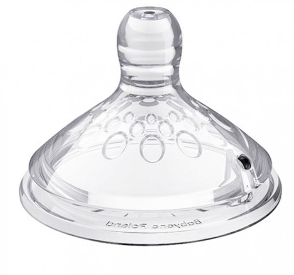 Соска антиколиковая BabyOno Natural Nurising 6+, для каши, 2 шт. (1455) - Pampik