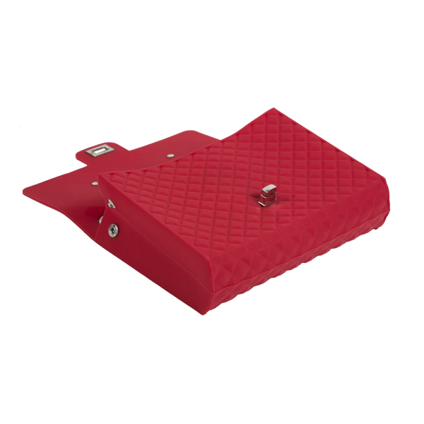 Сумка силиконовая Tinto, темно-красный (CB33.72) - Pampik - 3