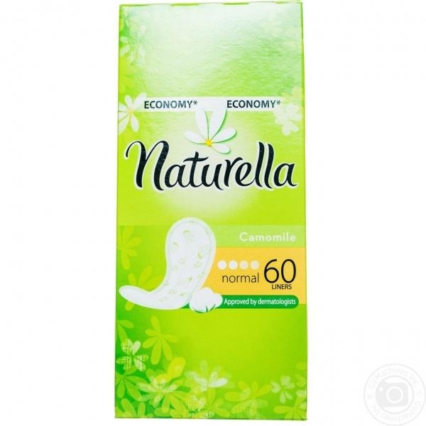 Ежедневные прокладки Naturella Camomile Normal, 60 шт. - Pampik