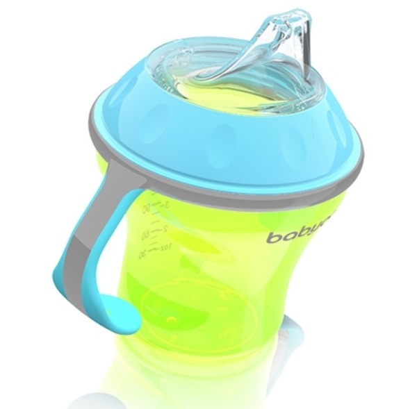 Чашка-непроливайка BabyOno Natural Nursing з м'яким носиком, 180 мл, зелений (1456) - Pampik - 3