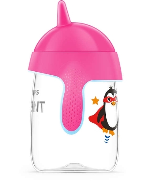 Чашка з носиком Philips Avent 18+, рожевий, 340 мл (SCF755/00) - Pampik - 3