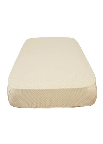 Простирадло на резинці Coo Coo Жовті кола, еко-котон, 90х60 см - Pampik - 2