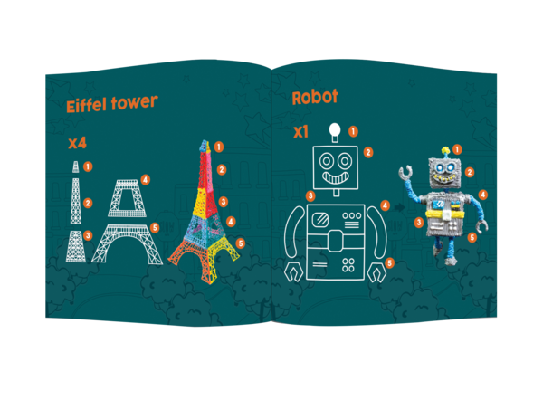 3D-ручка 3Doodler Start Креатив (3DS-ESST-MULTI-R-17) - Pampik - 3