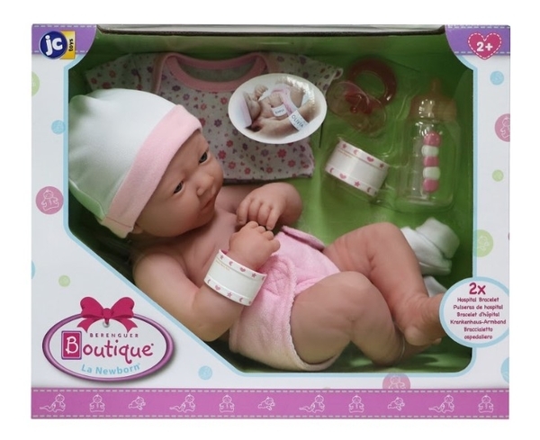 Пупс JC Toys Ньюборн Мрійник з аксесуарами, 36 см (JC18548-2) - Pampik - 2