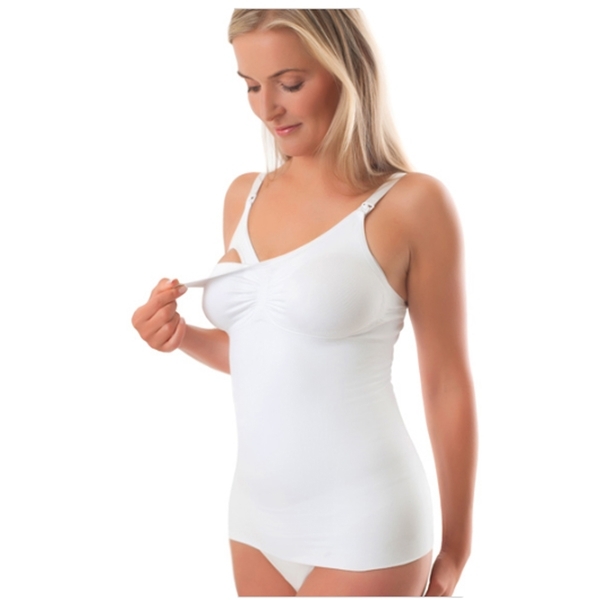 Коригувальна майка BabyOno для годуючих мам, М, 75-80С, білий (507/B/M) - Pampik