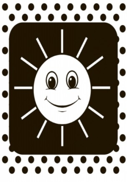 Контрастна книга для немовляти. Мі-мі-книжка - Pampik - 3