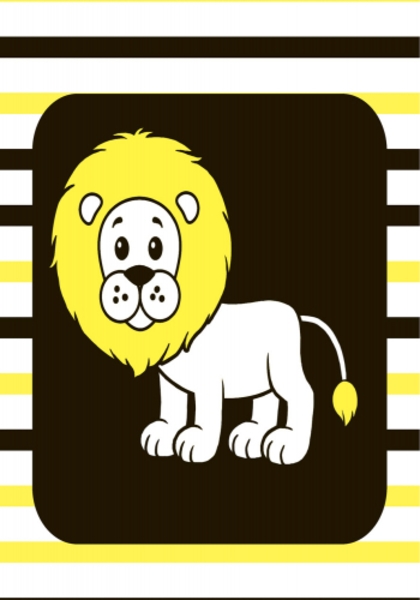 Контрастна книга для немовляти. Уті-путі - Pampik - 3