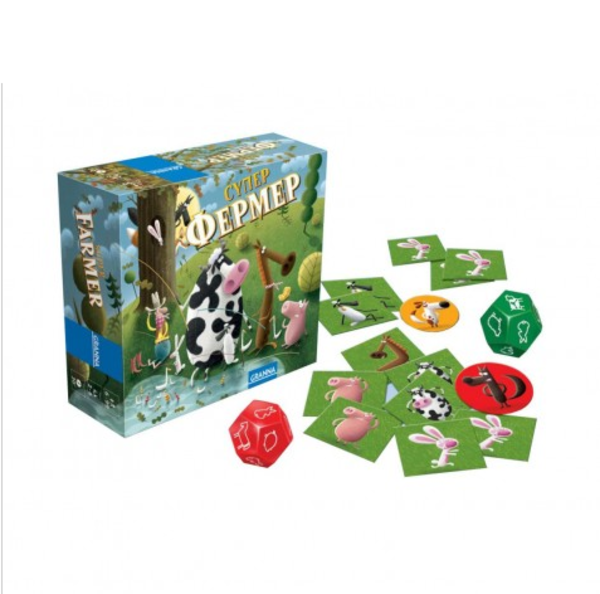 Настольная игра Granna Суперфермер, мини-версия (81862) - Pampik - 2