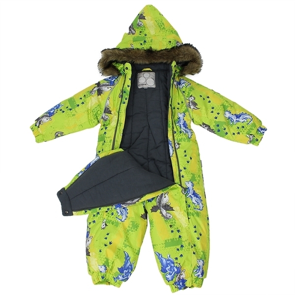 Термокомбинезон Huppa Keira, р. 74, зеленый с желтым (31920030-72147-074) - Pampik - 3