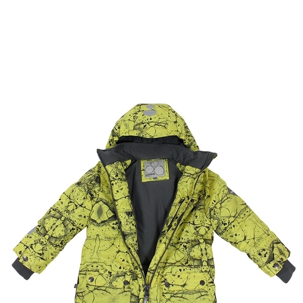 Термокомбінезон Huppa Blaze, р. 104, чорний з жовтим (36270030-73302-104) - Pampik - 3